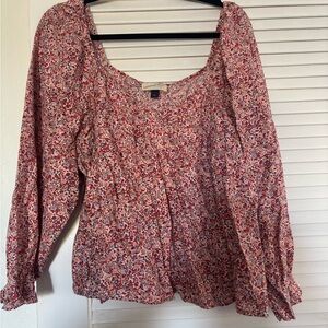 Universal Thread Floral Blouse size XL